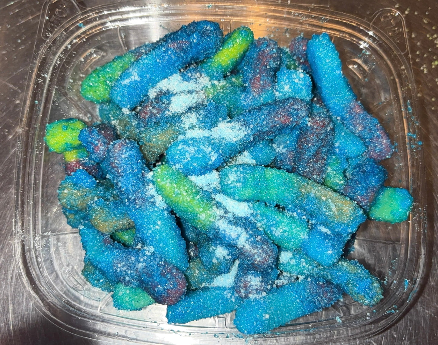 Candy Coated Gummy Worms
