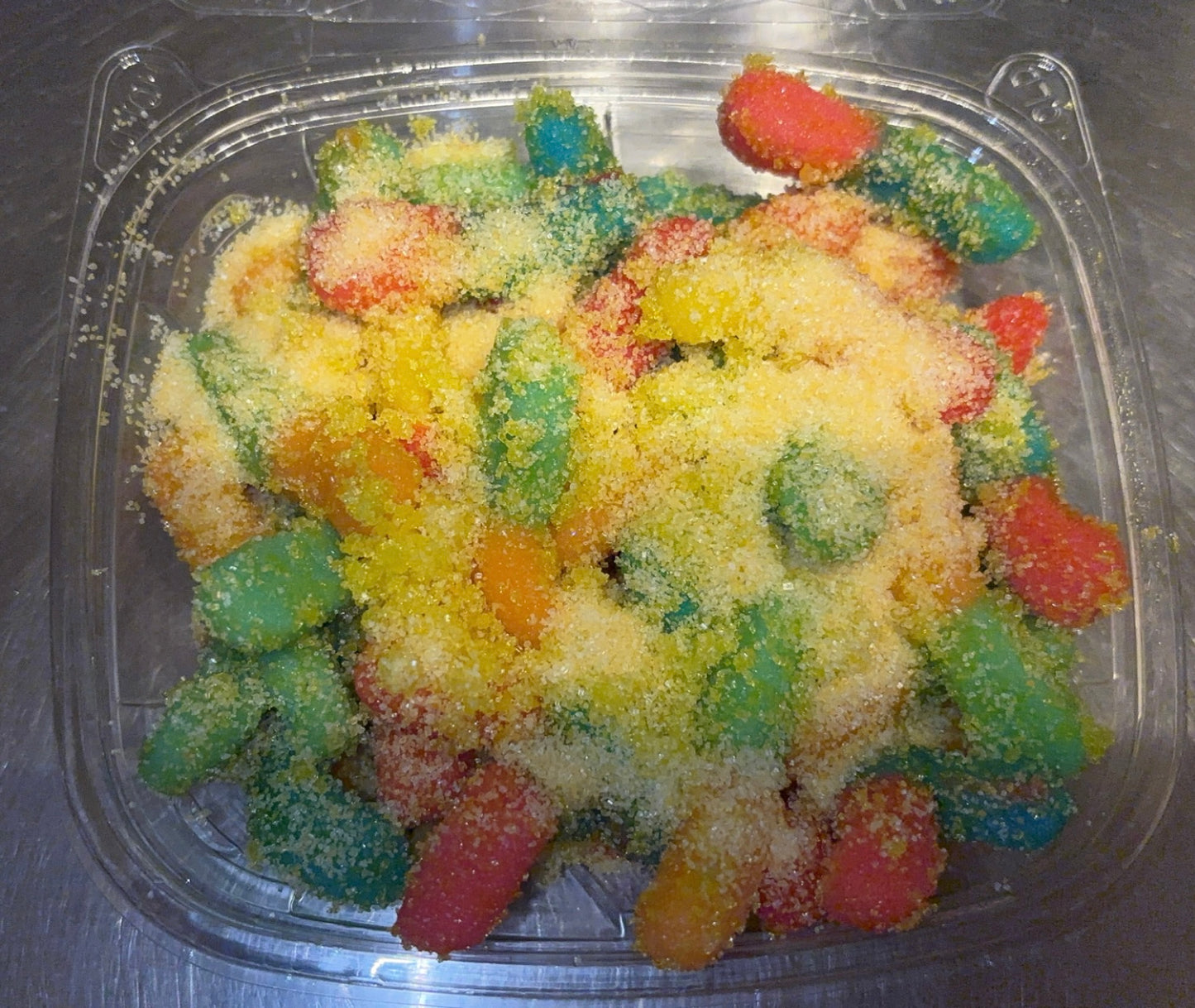 Candy Coated Gummy Worms