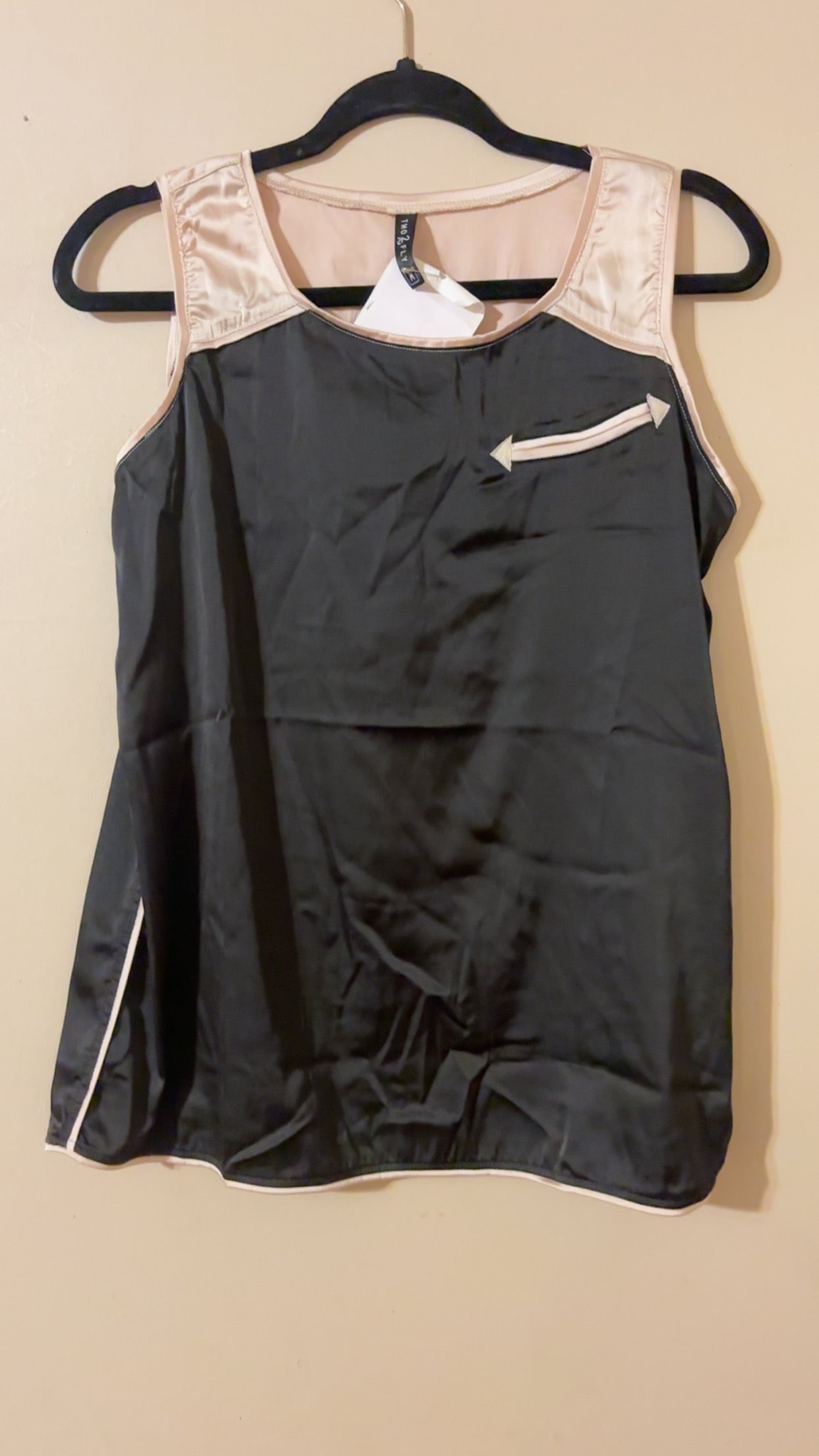 Black & Platinum Tank