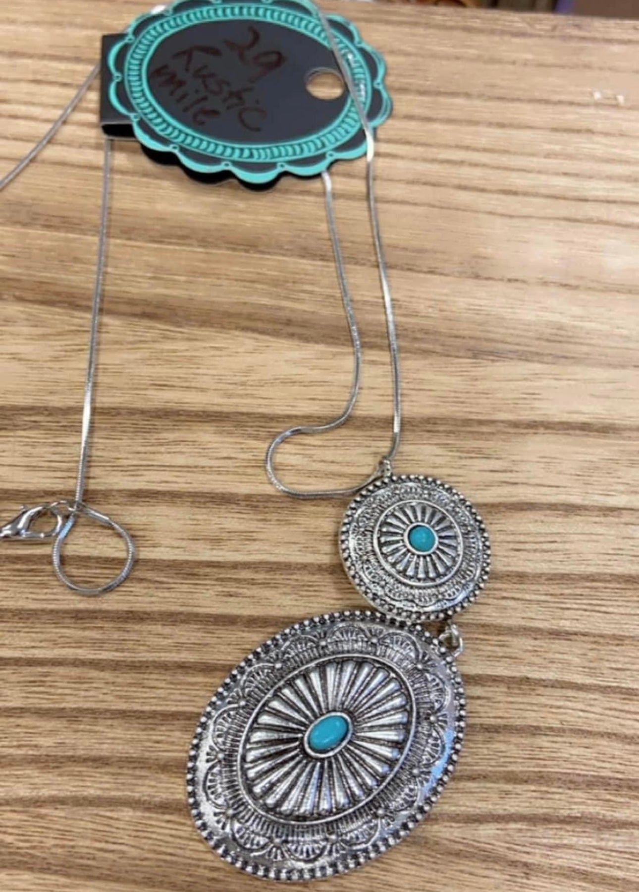 Sterling Kreek Concho Necklace