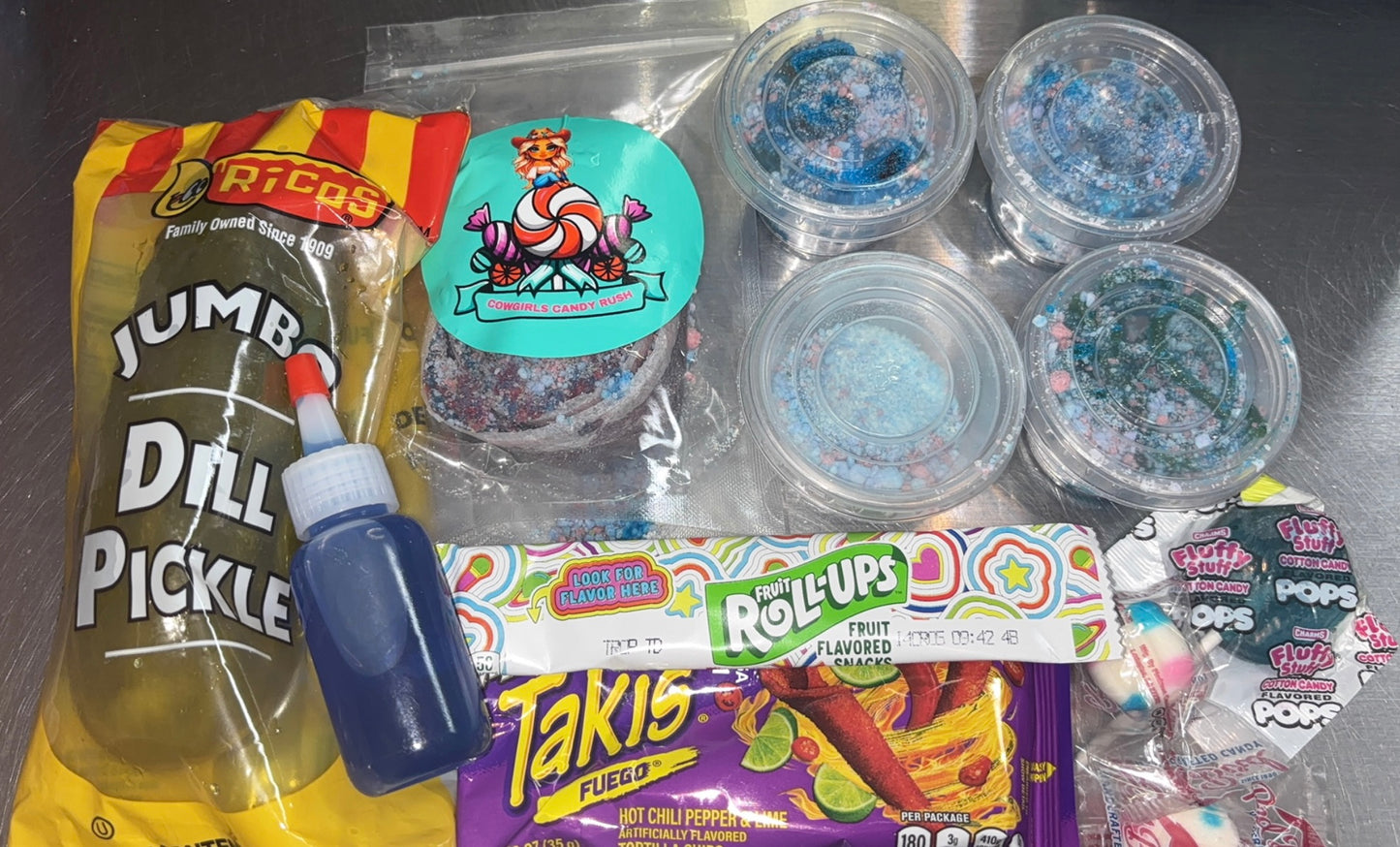 Blue Coconut Cotton Candy Pickle Kit