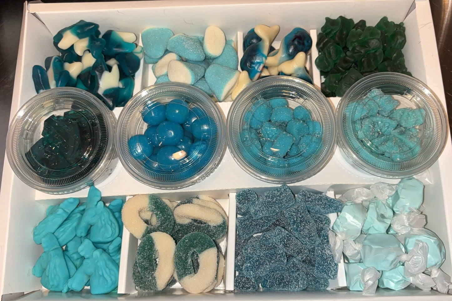 Blue 3.5lbs Gummy Candy Box