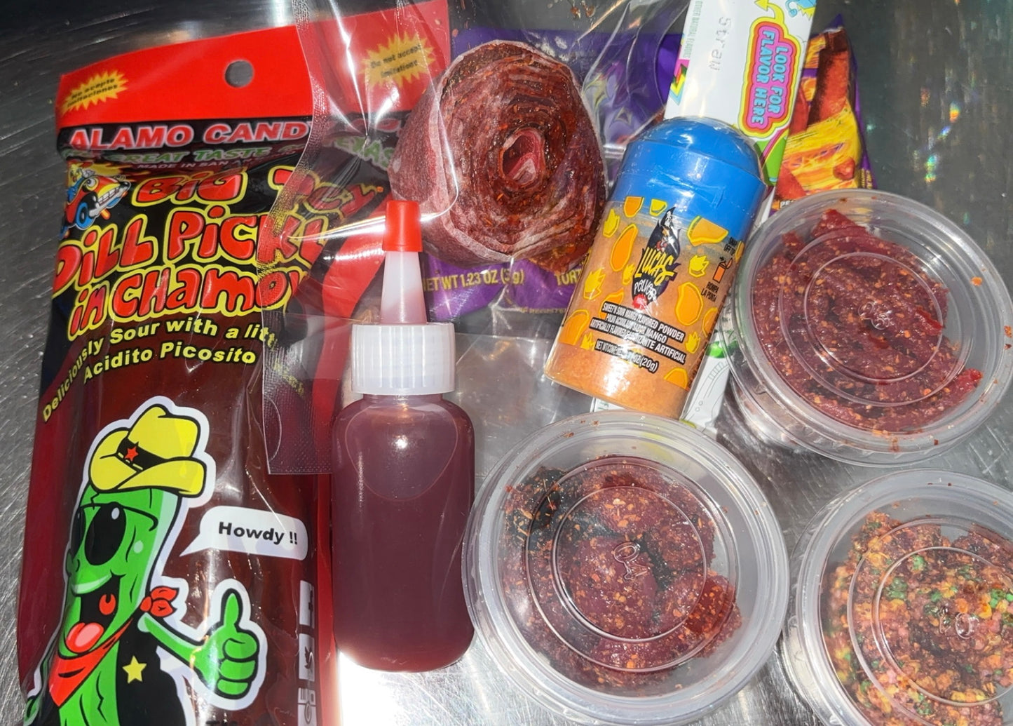 Chamoy Pickle Kit Spicy Or Sweet