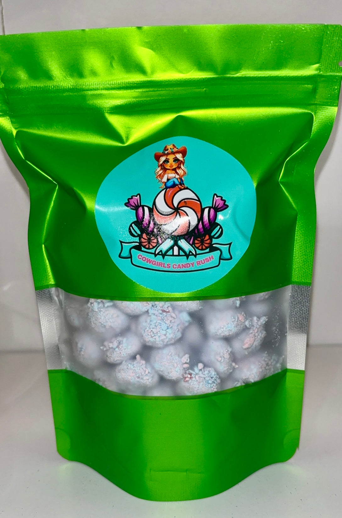 Cotton Candy Coated Gushies