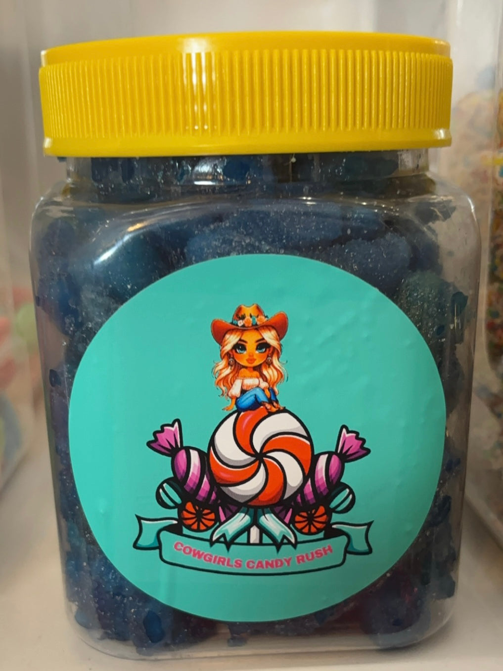 Sour Blue Razz Candy Mix