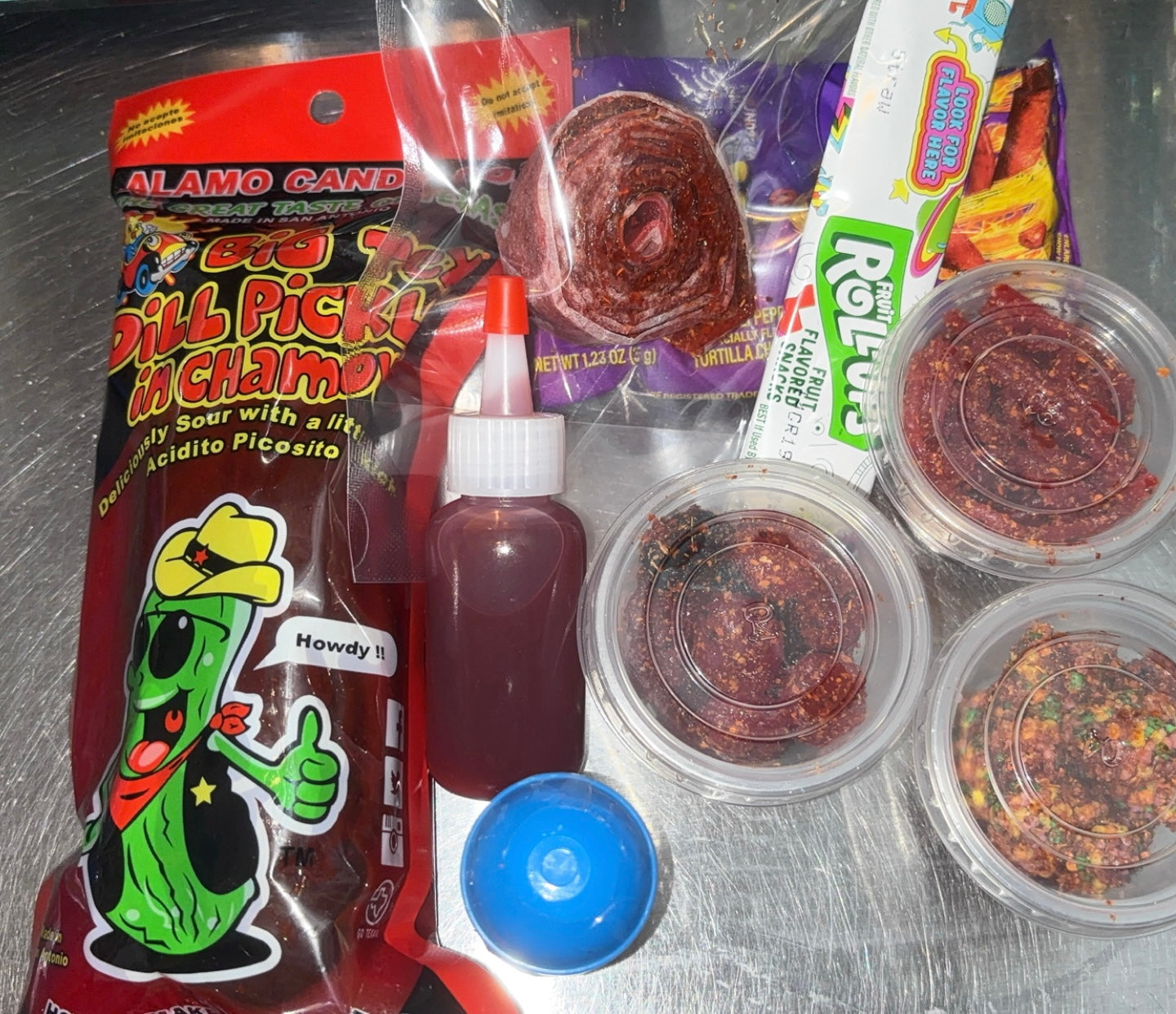 Chamoy Pickle Kit Spicy Or Sweet