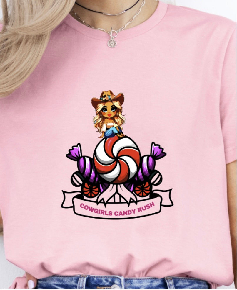 Cowgirls Candy Rush Tee