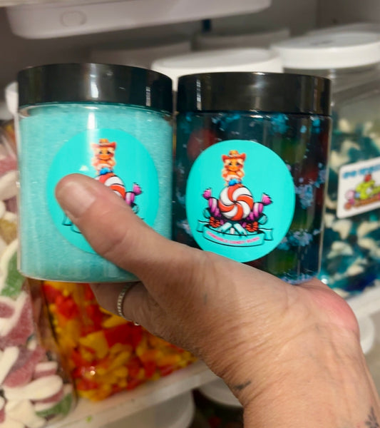 Cowgirls Candy Rush Oowey Gooey Cotton Candy Gushies W/Dipping Powder