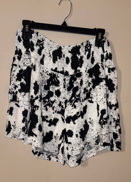 Cow Print Shorts