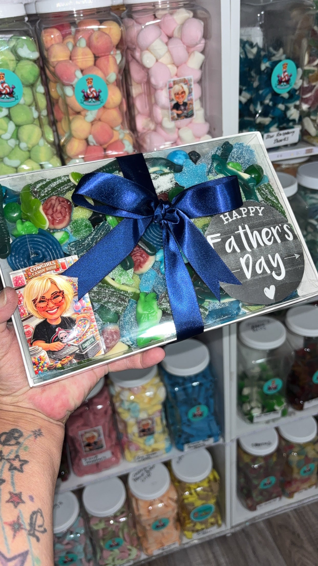 Father’s Day Gummy Candy Box 2.5lbs.