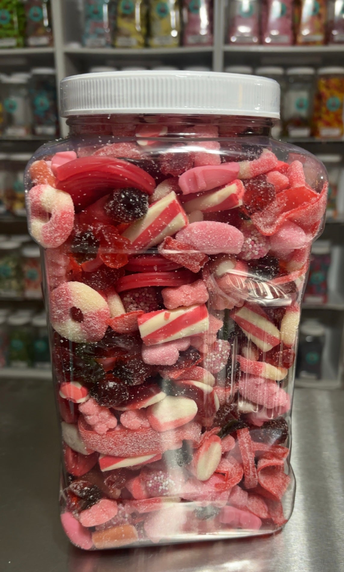 All Strawberry Sweet N Sour Jar 6lbs