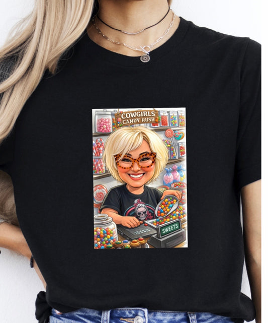 Cowgirls Candy Rush Tee
