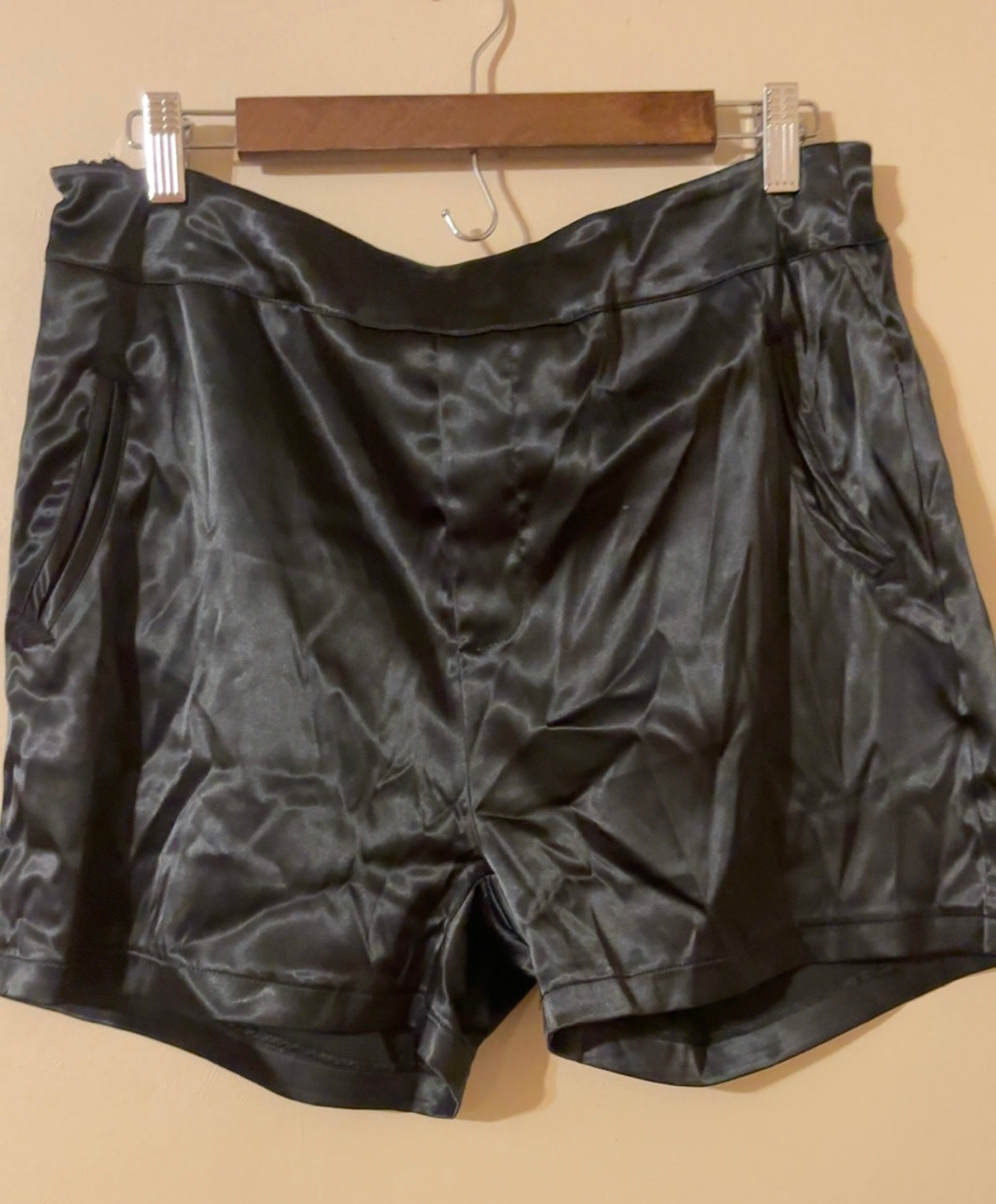 Black Western Shorts