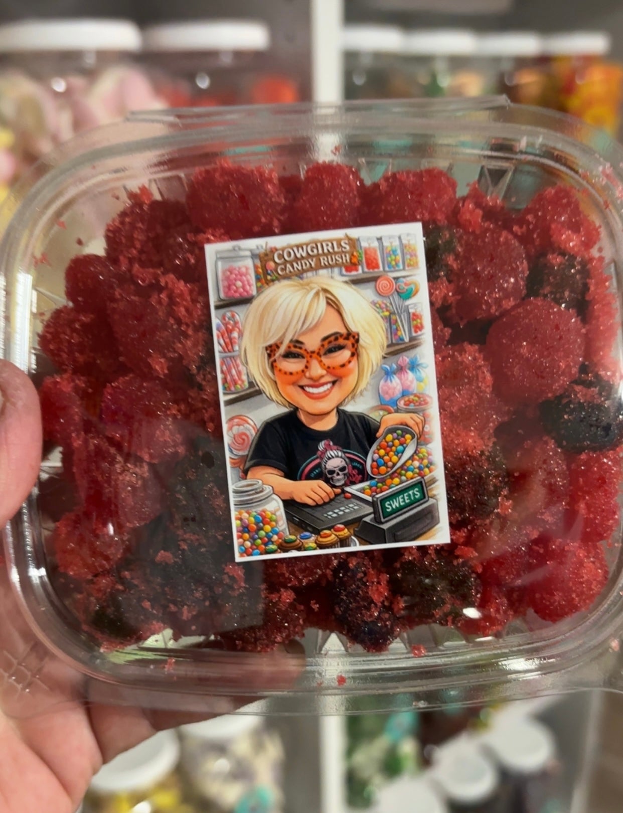 Cowgirls Candy Rush Raspberry Gushies