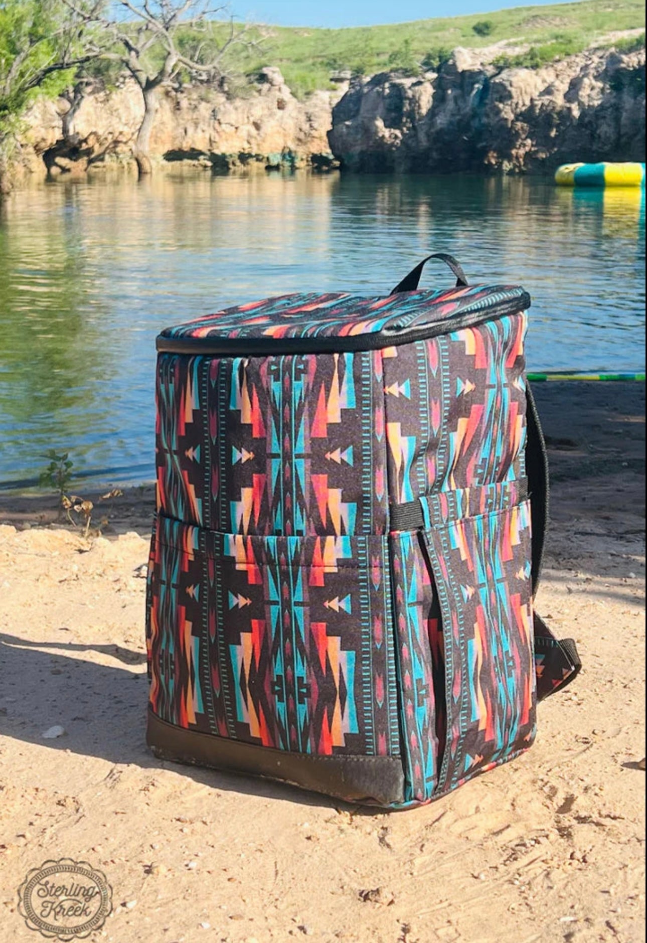 Western Aztec Backpack Cooler