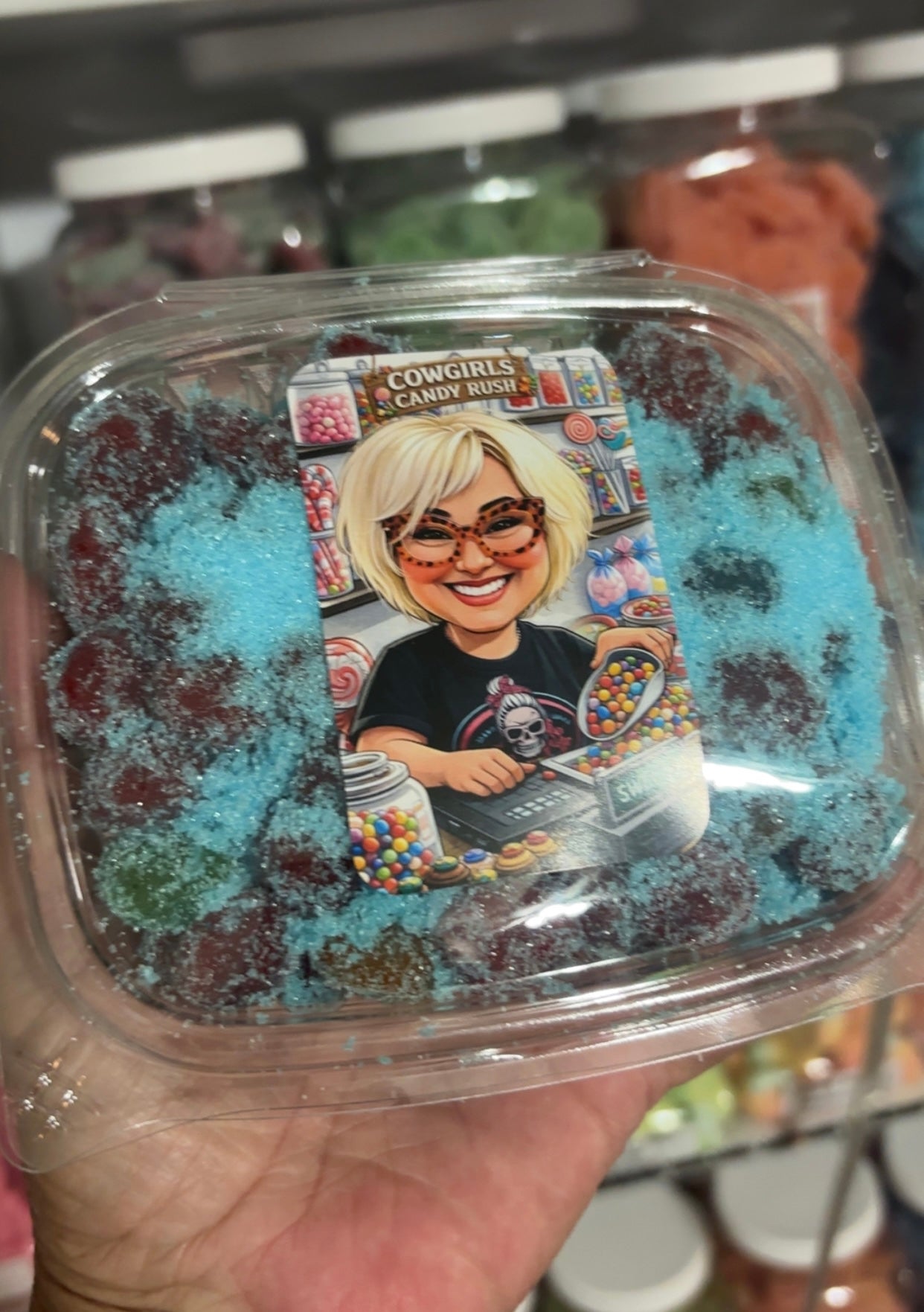 Cowgirls Candy Rush Blueberry Cheesecake