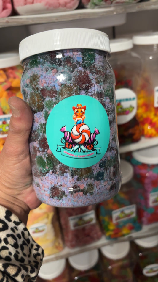 Sour Cotton Candy Gushies