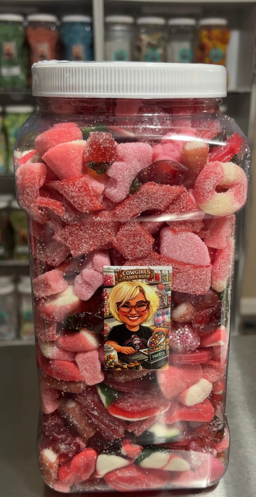 All Strawberry Sweet N Sour Jar 6lbs