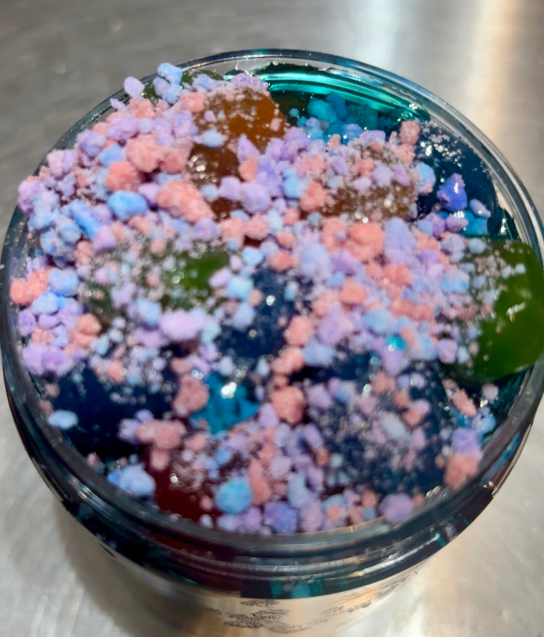 Cowgirls Candy Rush Oowey Gooey Cotton Candy Gushies W/Dipping Powder