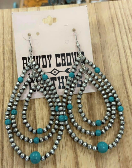 Rowdy Crowd TQ Earrings