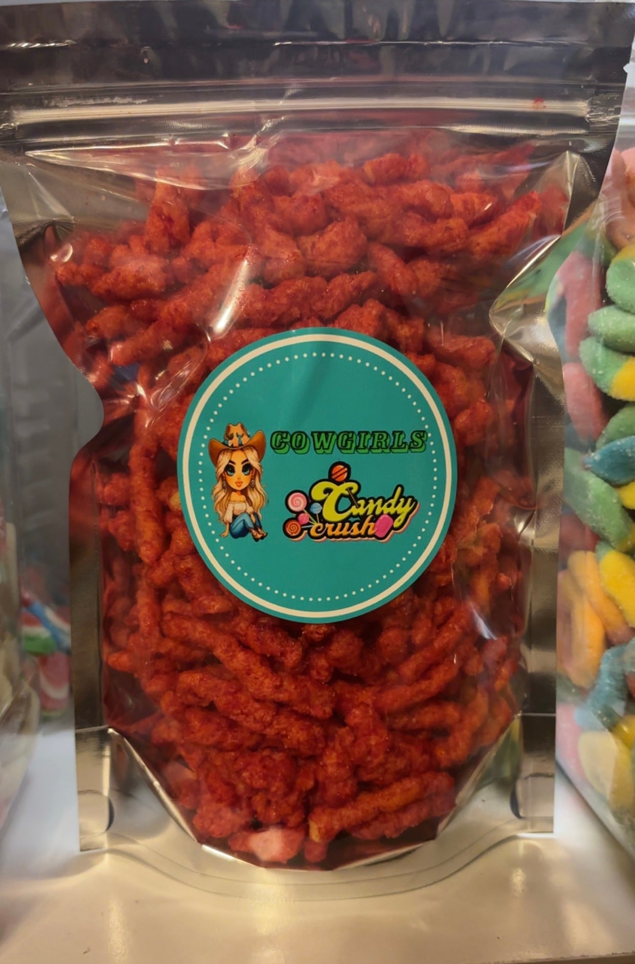 Pickled Lime Hot Cheetos Snack