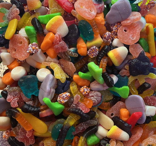 Halloween Grab Bags W/International Skulls