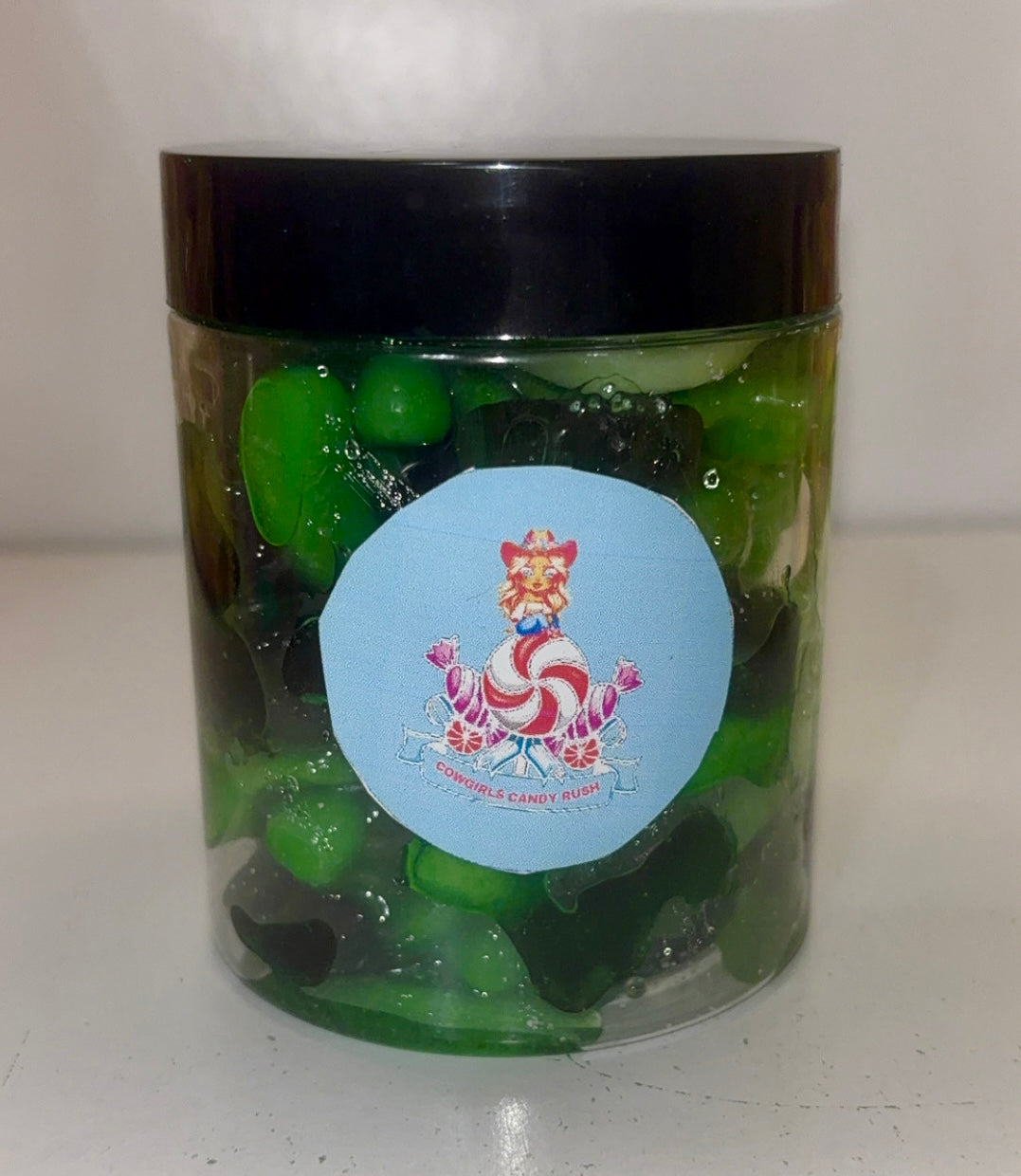 Cowgirls Candy Rush Green Apple Gooey Gummy Mix 8oz
