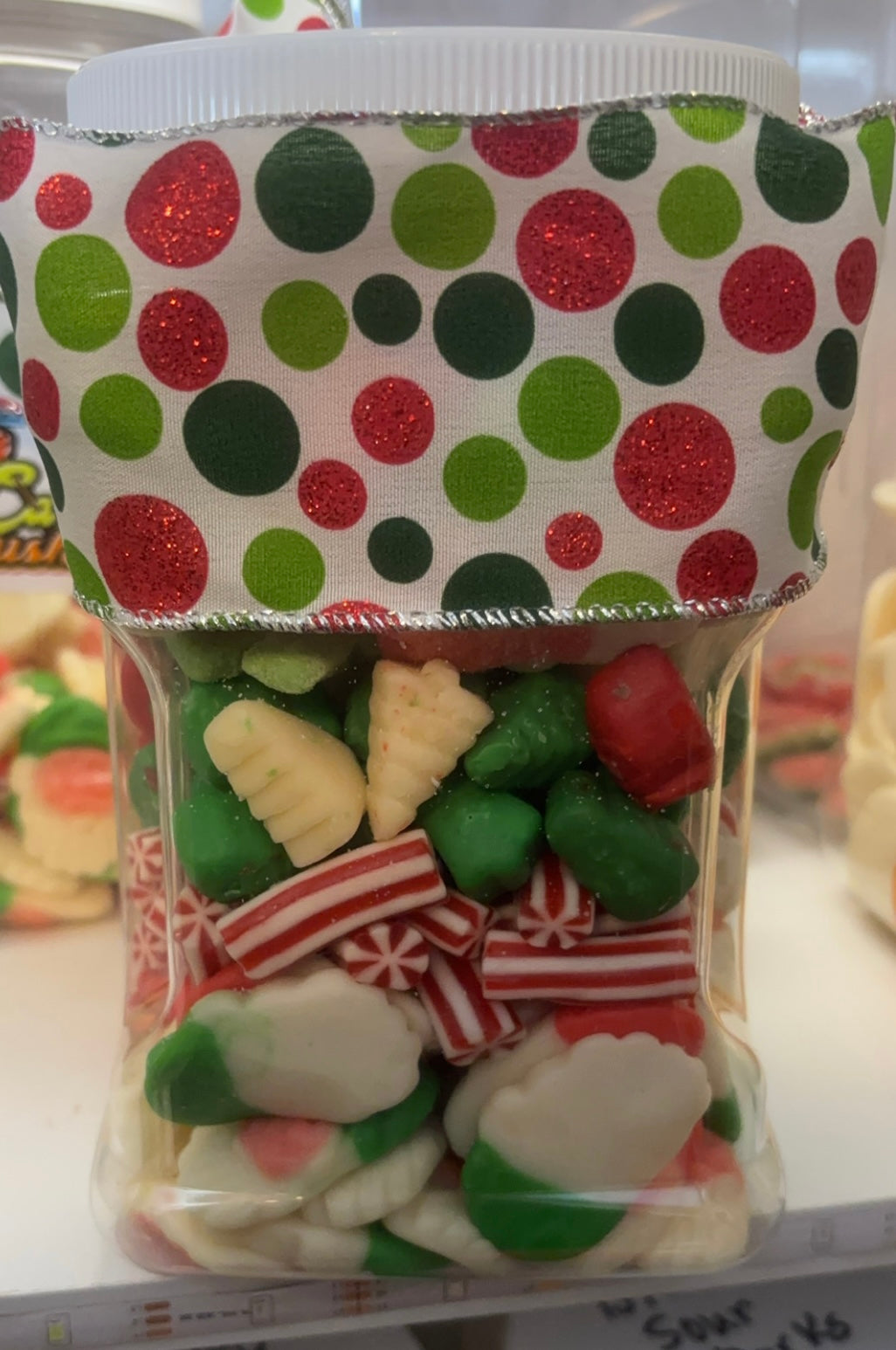 Feeling Grinchy Christmas Candy Jar With Cola Can