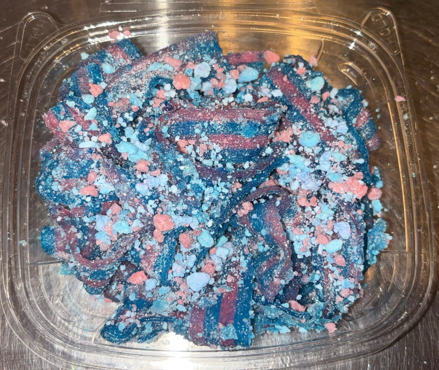 Cotton Candy Sour Belts Crunch 8oz