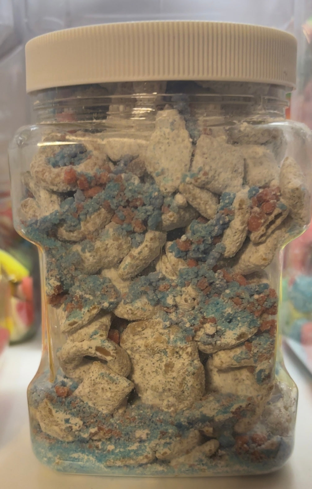 Cotton Candy Puppy Chow Mix