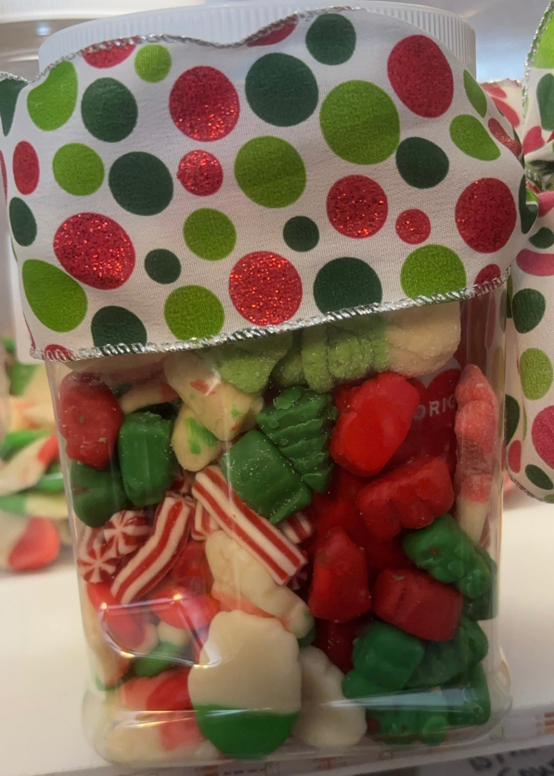 Feeling Grinchy Christmas Candy Jar With Cola Can