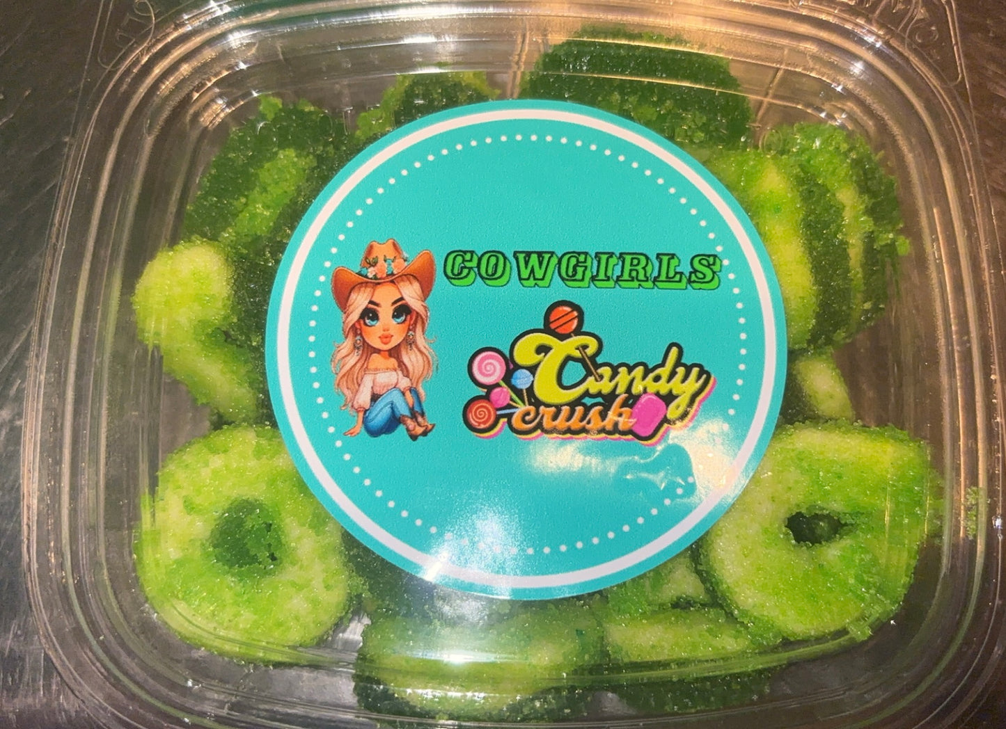 Sour Green Apple Rings 8oz