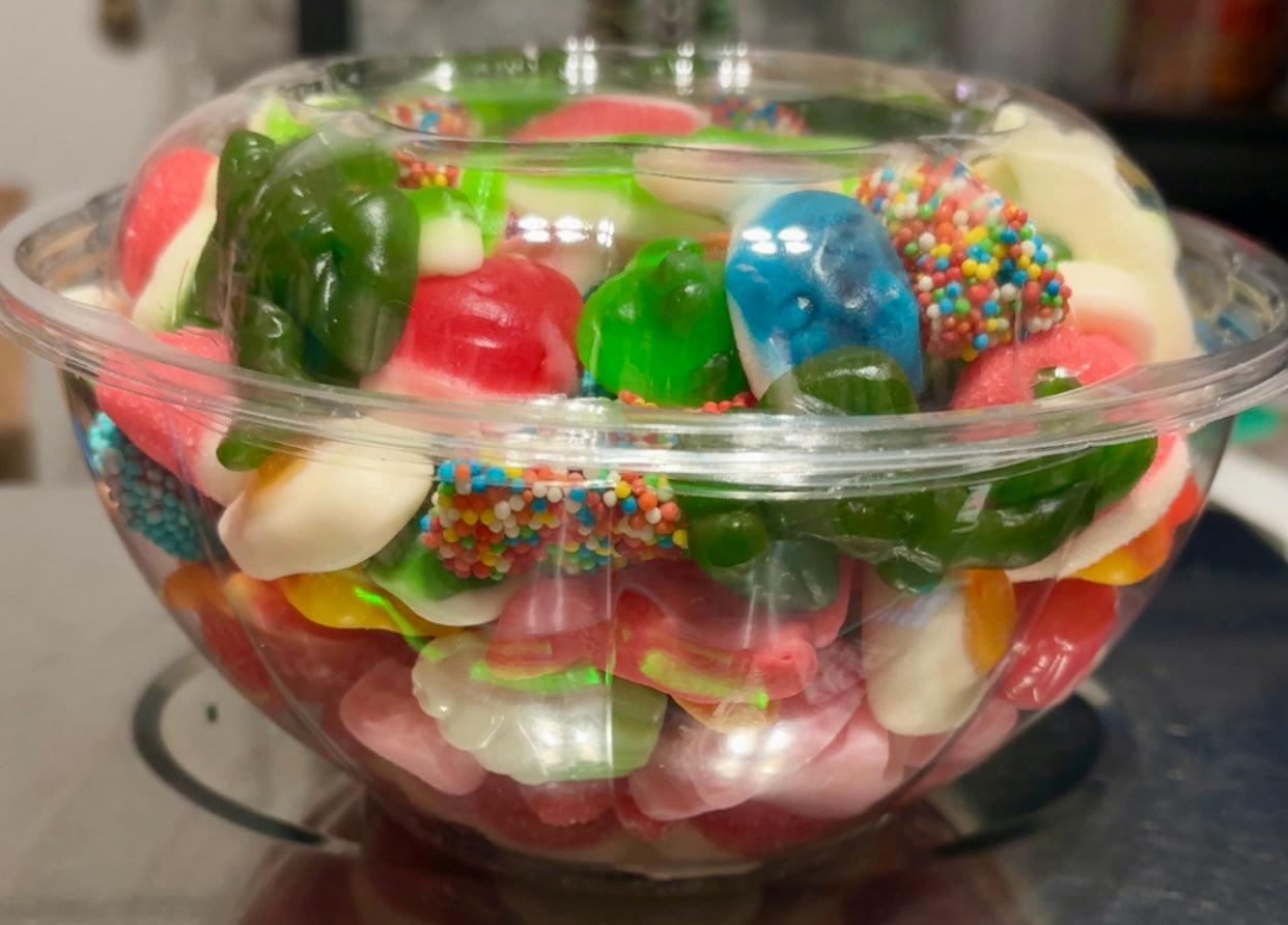 Cowgirls Candy Rush Salad Candy Bowl Gummy Candy Mix 2lbs