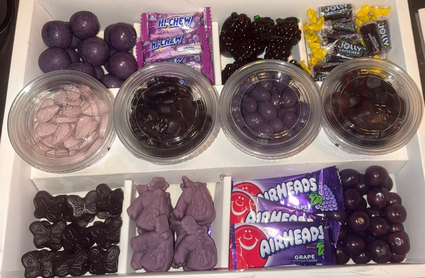 Purple 3lb Gummy Candy Box